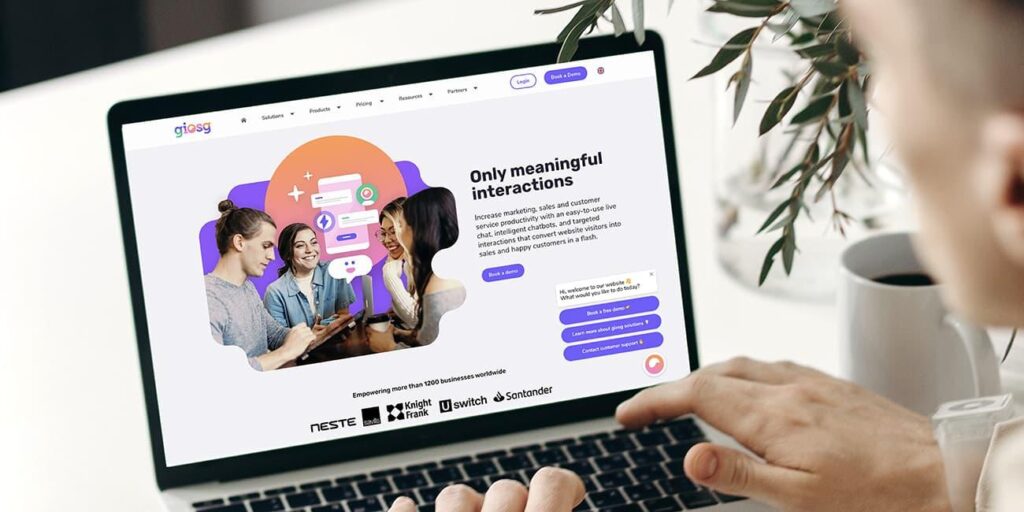 Using Chatbots to Enhance Website Interaction
