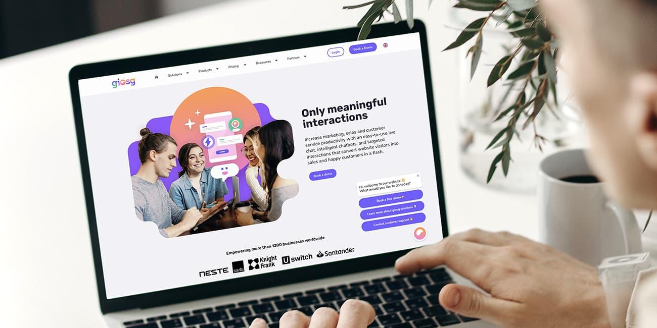 Using Chatbots to Enhance Website Interaction