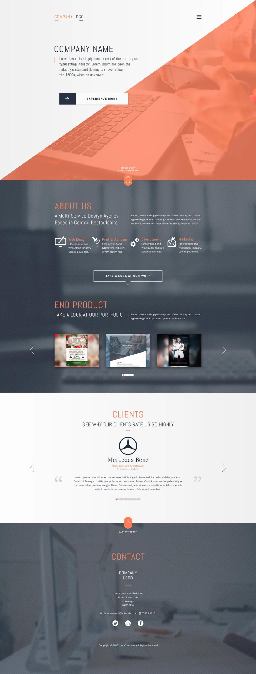 The Best Website Layouts for Service Based Agencies